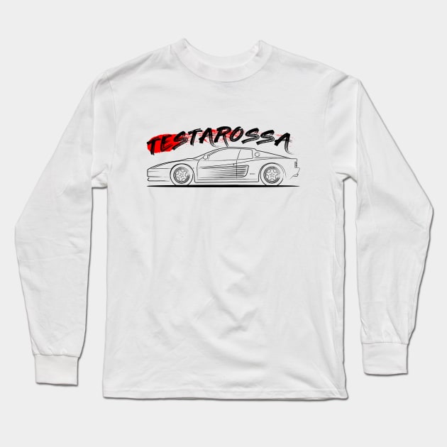 Testa Retro Long Sleeve T-Shirt by turboosted